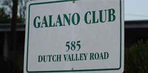 Galano Club Sign